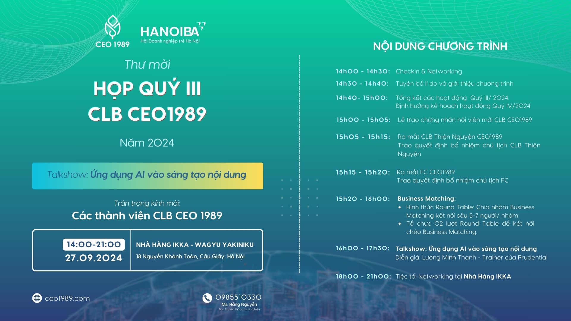 Template Design CEO1989